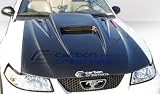1999-2004 Ford Mustang Carbon Creations Spyder 3 Hood