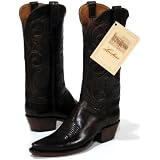 Lucchese Classics 'E2073' Buffalo Cowboy Boots Womens 8 - Teak by Lucchese Classics
