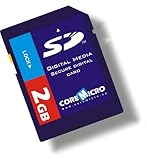 Core Micro 2 GB SD Flash Memory Card Hi-Performance