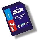 Core Micro 2 GB SD Flash Memory Card Hi-Performance
