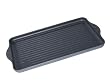 Swiss Diamond Nonstick 11" x 17" Cast Aluminum Double-Burner Grill