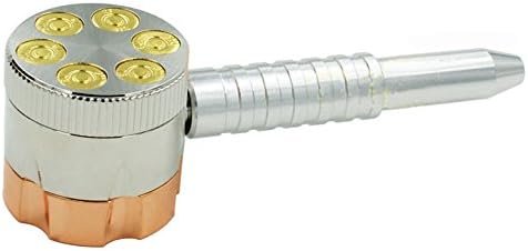 6 Shooter Hand Pipe with Grinder