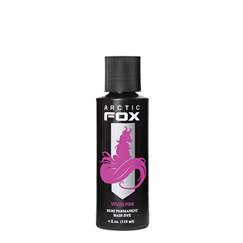 ARCTIC FOX 100% VEGAN VIRGIN PINK SEMI PERMANENT HAIR COLOR DYE 4 OZ