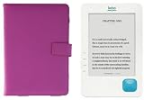 Kobo eReader Pink Leather Case Folio - Real Leather (Made for official Kobo eReader)