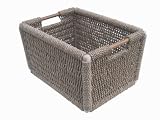 Rushden Woven Seagrass Log Basket