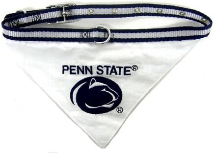 Penn State Nittany Lions NCAA Dog Collar Bandana Small