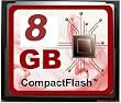 8GB 133X CF Compact Flash Card for Nikon, Canon and Sony digital SLR