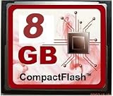 8GB 133X CF Compact Flash Card for Nikon, Canon and Sony digital SLR