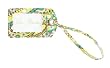 Vera Bradley Luggage Tag in Lemon Parfait