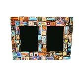 Green Mill Double Coil Photo Frame Kitchen & Housewares