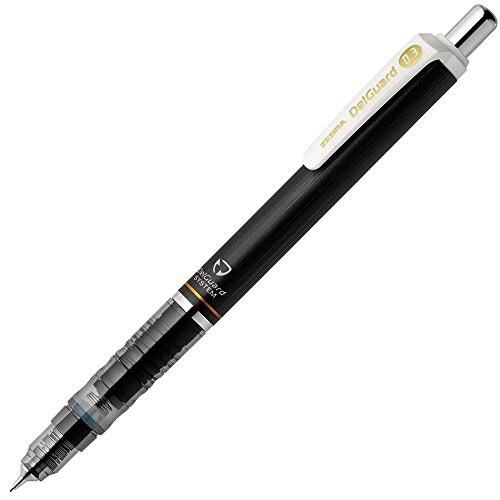Zebra Mechanical Pencil Delguard 0.3mm, Black Body (P-MAS85-BK)