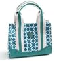 Tommy Hilfiger Marine Blue Checca Small Tote