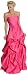 #1035 - BEST SELLER - Formal Evening Gown. Detachable straps, fit top bodice with beautiful self tie ribbon on waist and gathered skirt - (Available in 5 colors - Fuchsia, Light Pink, Turquoise, White, Gold in XS to 3XL)