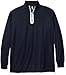 Russell Athletic Men's Big & Tall Quarter Zip Performance Sweater