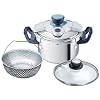 T-fal ワンタッチ開閉圧力なべ クリプソ グランド 4.5L 【温度感知タイマー付き】 P4100644