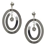 Shameless Silver Clip On Earrings