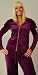 Juicy Couture, Velour Jacket with Ruched Collar, O'Groats