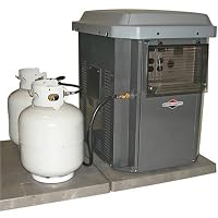 Briggs & Stratton 40248 7000-Watt PowerNow Dual Mode Air Cooled Home Standby Generator