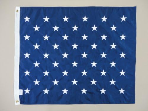 U.S. United States Union Jack Indoor Outdoor Nylon Sewn Boat Flag Grommets 31" X 37"