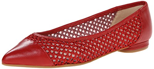 Nine West Women's Outacntrol Leather Ballet Flat