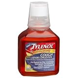 Tylenol Warming Cough and Congestion Multi-Symptom Daytime Liquid, Honey Lemon - 8 Oz