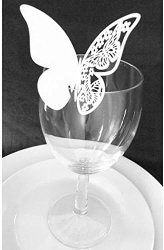 xingkong Butterfly Wedding Name / Place Cards, PACK OF 50 IN IVORY