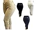 Womens Plus Size Stretchy Premium Twill Jeans Capri Pants
