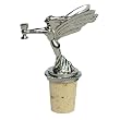 Wine Goddess Pewter Wine Bottle Stopper