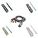 Nintendo Wii Accessory Bundle Kit - Premium Gold Plated HD Component Cable + 4 Remote...