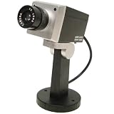 Trademark Home 72-3710 Simulation Security Camera with Talking Warnings