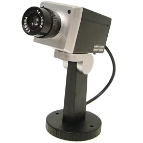 Trademark Home 72-3710 Simulation Security Camera with Talking Warnings