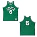 Mitchell & Ness Boston Celtics 1962-1963 Bill Russell #6 NBA Hardwood Basketball Jersey (Size: 60(4XL))