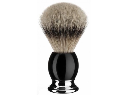 Muhle Sophist Silvertip Badger Black 93K44