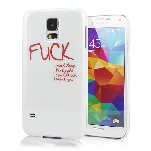 ivencase C41 Cartoon Design Hard Protective Skin Case Cover for Samsung Galaxy S5 SV + one 