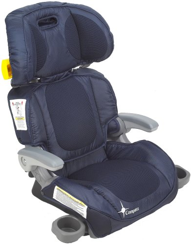 The First Years Compass Folding Booster Car Seat - True Blue