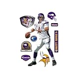 Brett Favre Minnesota Vikings Wall Decal