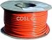 Wellco Cable 1.0mm 10a 2 Core Round Orange 3182y 50m For Gar