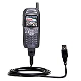 Classic Straight USB Cable for the Sanyo RL-4930 with Power Hot Sync and Charge capabilities - Gomadic Brand w/ TipExchange Technology