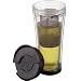 Trudeau Tea-Mendous 16-Ounce Tea Tumbler, Clear