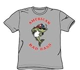 American Bad Ass - Adult Heather S/S T-Shirt For Men