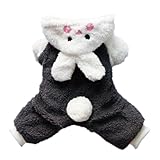 Thick Soft Bunny Dog Coustume Dog Coat Dog Hoodie Cute Warm Halloween Costumes For Dog Clothes Free Shipping.L