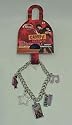 Disney Camp Rock Charm Bracelet with 5 Charms