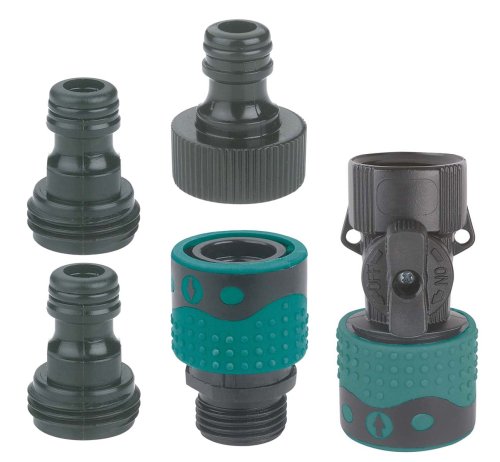 Gilmour Premium Complete Connector Set, #2939Q, Teal/Black