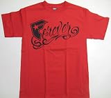 FAMOUS STARS AND STRAPS (フェイマス スターズ アンド ストラップス)/Forever V2(Red)フォーエバー レッド Tシャツ Sサイズ