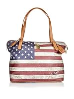 Y NOT ? Bolso asa al hombro (Rojo / Blanco / Azul)