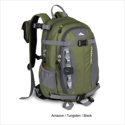 High Sierra Spire 2500 Backpack,Amazon/Tungsten/Black