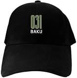 CAPS BLACK EMBROIDERY