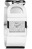 D&G DW0223 Ladies Stainless Steel Bangle Stone Set Dial Watch