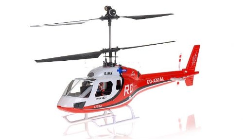 Red & White Version!! Esky Big Outdoor Lama [2.4GHz] Co-Axial Radio Remote Control Electric RC Helicopter RTF w/ Flight Simulator Kit