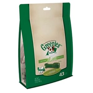 GREENIES Weight Management Dental Chews Petite Dog Treats - 12 oz. 20 Count